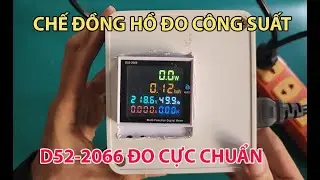 Kiểm Soát Hóa Đơn Tiền Điện: Hướng Dẫn Lắp Đặt Đồng Hồ Đa Năng 6 Thông Số D52-2066
