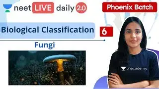 NEET: Biological Classification - L6 | Phoenix | Live Daily 2.0 | Unacademy NEET | Komal Yadav