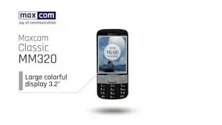Presentation of Maxcom Comfort MM320 EN