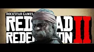 Hanging with our wolf guy friend (RDR2-FUNNY MOMENTS)