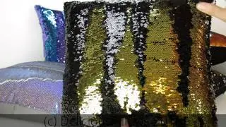 Sequin Mermaid Pillows by DeliciousPillows