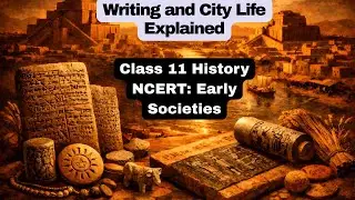 Early Societies: Writing and City Life | Class 11 History Ch 1 Explained