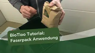BioTioo Faserpack: Anwendung für die Komposttoilette