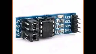 AT24C08  I2C EEPROM Storage Module - Deep Blue