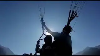 AMAZING PARAGLIDING 360&deg; ( green valley adventure garsa kullu )