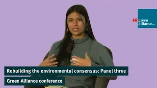 Rebuilding the environmental consensus: Panel three - is nature the key?