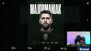 FormaL реагирует на то, что MajorManiak тренирует команду Huntsmen! (ВОСТОРГ)