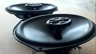 Excursion Test Coaxial Speakers !! JBL CX-696 !!
