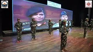 OPERATION SINDOOR THEME PERFORMED STD-6,8 STUDENTS  RAMESHWAR SHIKSHAN SANKUL NIKOL