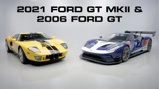 ПЕРВЫЙ ВЗГЛЯД // Ford GT 2006 года и Ford GT Mk II 2024 года &mdash; осенний аукцион Barrett-Jackson в ...