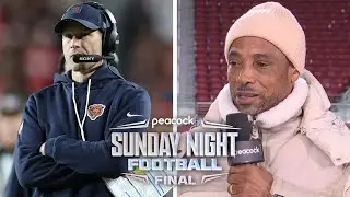 Bears' defensive line got 'pushed around' vs. 49ers | PSNFF | NFL on NBC