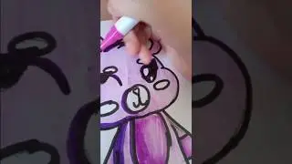 ⋆. 𐙚 ˚𓆩♡𓆪Part two of coloring Razzbeary the Bear! Please subscribe 😁😊#color ˃͈◡˂͈𓆩♡𓆪⋆. 𐙚 ˚