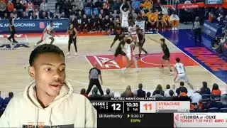 Tennessee vs Syracuse Reaction Men's College Basketball  - December 2, 2025