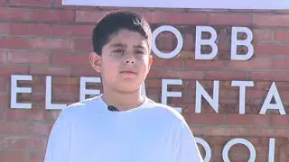 &lsquo;I was very brave&rsquo;: Robb Elementary survivor shares his story during National Gun Violence Survi...
