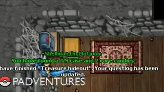 Padventures - Treasure hideout/tm case 3 quest(80)