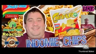 Reaction to [Dollartree Find] Chitato Indomie Fried Noodle Chips #foodreview #review