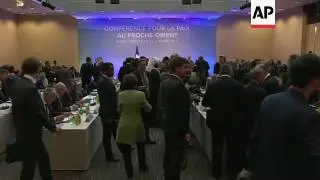 Diplomats gather in Paris for Mideast talks