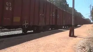 Old Videos | KJM WDG-3A 13243 & 13285 Twins with BCNA Wagons