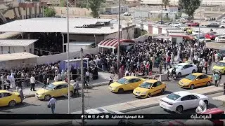 مراجعو دائرة البطاقة التموينية في الموصل: زخم.. وحالات إغماء.. ومطالبات بتمديد فترة التحديث