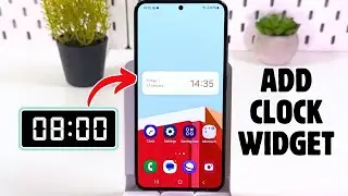 Easy Steps to Add a Clock Widget to Your Samsung Phone Home Screen