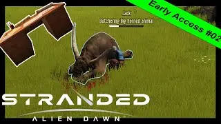 Stranded: Alien Dawn deutsch Let's Play so viel zu tun S01E02