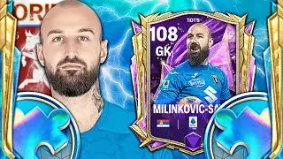IS HE A GOOD GK??? 108 OVR TEAM OF THE SEASON PLAYER VANJA MILINKOVIĆ-SAVIĆ REVIEW!!! | FC MOBILE 25