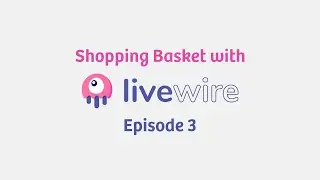 Basket button component with Laravel Livewire