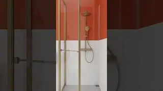 Minimalist Diamond Sliding Shower Door #showerdoor #showerenclosures #showercubicle #bathroom