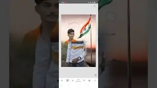 Republic Day Photo Editing// Snapseed Photo Editing // flag Background