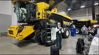 New Holland Combine Walk Around | United States Custom Harvester Convention