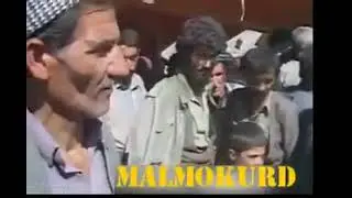 RARE MOMENT SADDAM HELP KURDS IN 90S