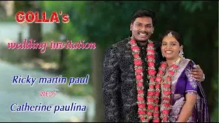 GOLLA's Wedding  Celebration RACKY MARTIN PALL Weds CATHERINE PAULINA