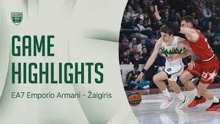 EA7 Emporio Armani - Žalgiris | Game Highlights | 2026.01.22