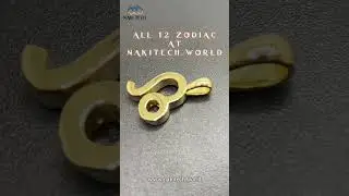 Luxury Gold Zodiac Pendant | Naki Tech Jewelry NYC | USA