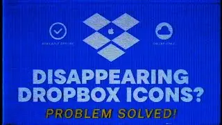 Dropbox Sync Icons Not Showing Up in Finder? Problem solved!