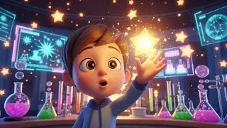 Little Star Scientist Song for Kids | Science & Space Song, Nursery Rhymes, Baby Songs & Kids Music