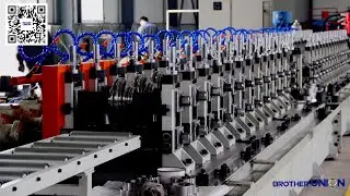 Automatic Steel Door Frame Production Line | Roll Forming Solutions | Brother Union Machinery