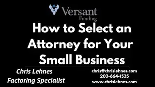 How to Select an Attorney for Your Small Business: #attorney #lawyer #smallbusiness #management