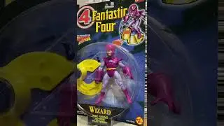 1994 #fantasticfour Wizard #toybiz  Action Figure - #marvel #90s #toys #90stoys #superherotoys