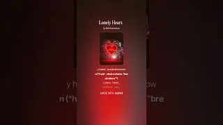 Lonely Heart #Music#NewMusic#MusicVideo#Singer#Song#MusicLover#InstaMusic#MusicIsLife