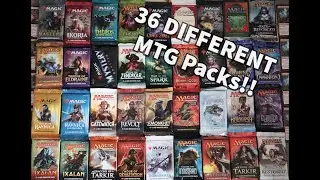 I Bought 36 DIFFERENT MTG Packs, Here's What I Got....