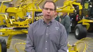 Vermeer VR1022 Wheel Rake Walkaround &ndash; 2019 National Farm Machinery Show