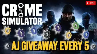 LIVE AJ SPIKE COLLAR GIVEAWAY EVERY 5 | Escape Simulator w/ @Slewtorius