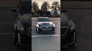 Cadillac CTS-V седан сочетает в себе эстетику и мощь