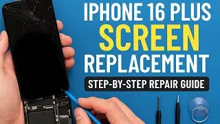 iPhone 16 Plus Screen Replacement: The DIY Guide#iphone #screenreplacement #trending 