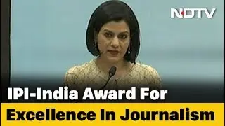NDTV Wins Award For Kathua Reports: Nidhi Razdan's Speech