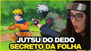 JUTSU DO DEDO SECRETO DA FOLHA 