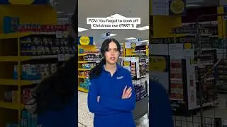 I FORGOT TO BOOK CHRISTMAS EVE OFF WORK (PT 1)