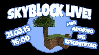 Livestream - SkyBlock #1