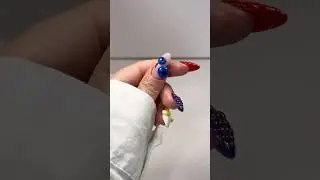 A little part of my first full nail tutorial 🍓#3dnails #nailtutorial #gelnails #nailinspo #nailart